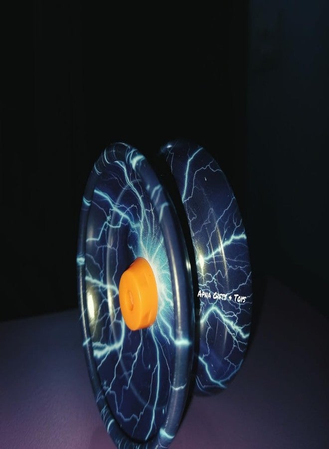 COLLEN ARRAY Yoyo Toy for Kids, Metal|Responsive or Non Responsive String|Pack of 1|You May get Random Print or Color-3 - Image 5